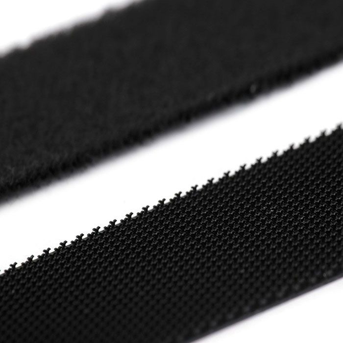 Velcro juostelė juoda, 38mm, likutis 1.50m||TavoSapnas
