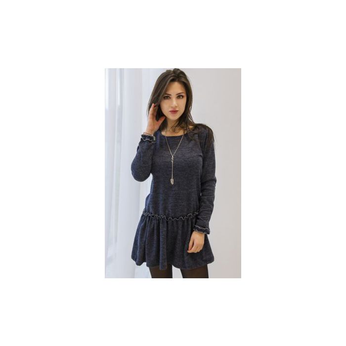 Kilpinis trikotažas Jeans Melange, 0.95x1.80m||TavoSapnas