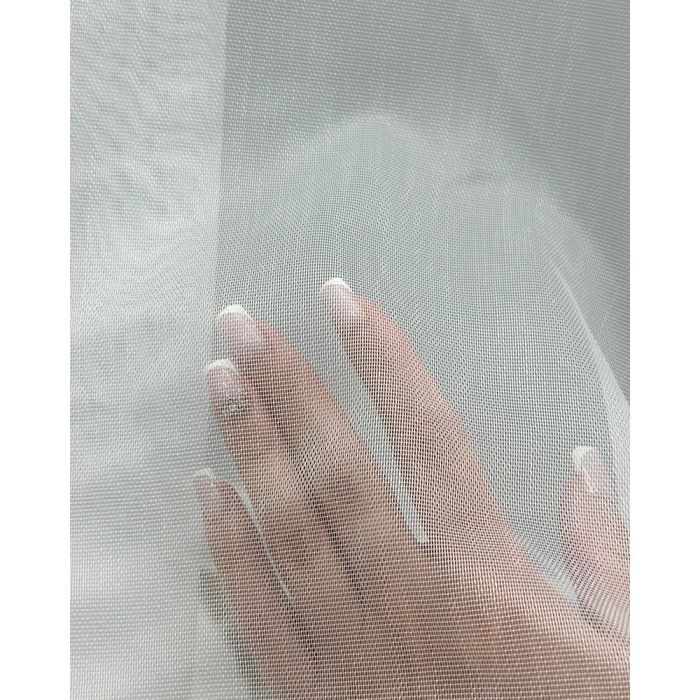 Dieninės užuolaidos audinys White Glamour, aukštis 290 cm||TavoSapnas