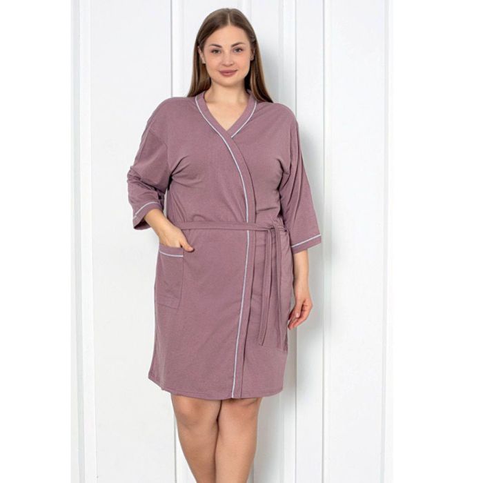 Trikotažinis chalatas Kleo, 2XL||TavoSapnas