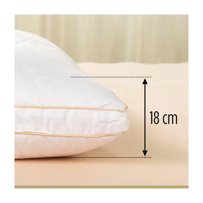 Klasikinė šilko pagalvė Victoria's Silk, 50x70 cm||TavoSapnas