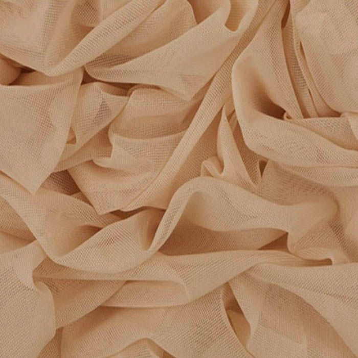 Elastinis tiulis rausvai nude, likutis 0.55x1.40m||TavoSapnas