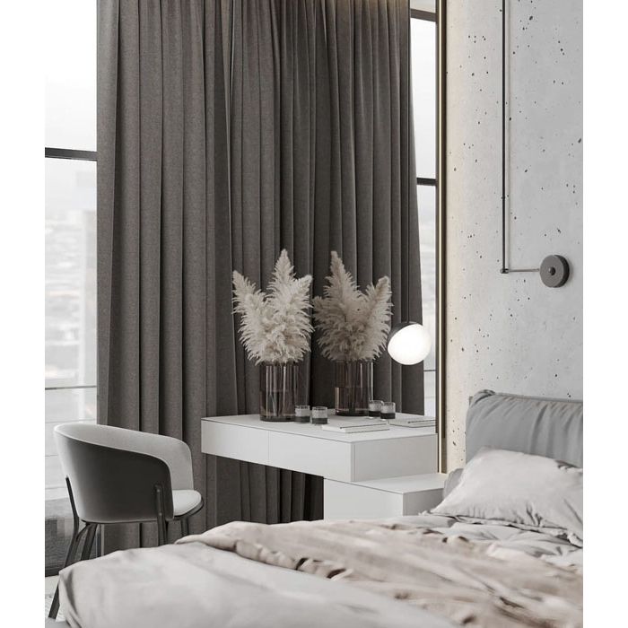 Naktinių užuolaidų komplektas Linen Dimout||TavoSapnas