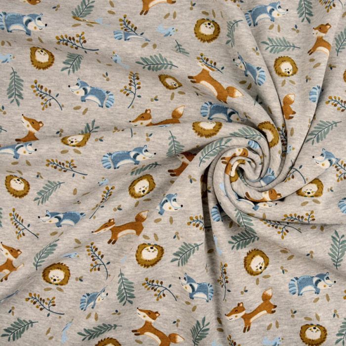 Trikotažas su pūkeliu Forest||TavoSapnas