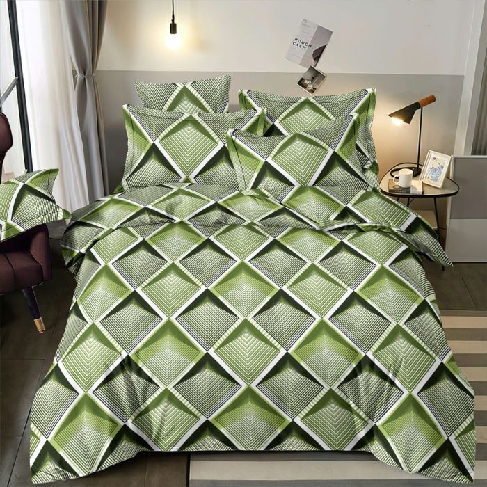 Patalynės komplektas Green Dimension, 200x200, 70x70 cm||TavoSapnas
