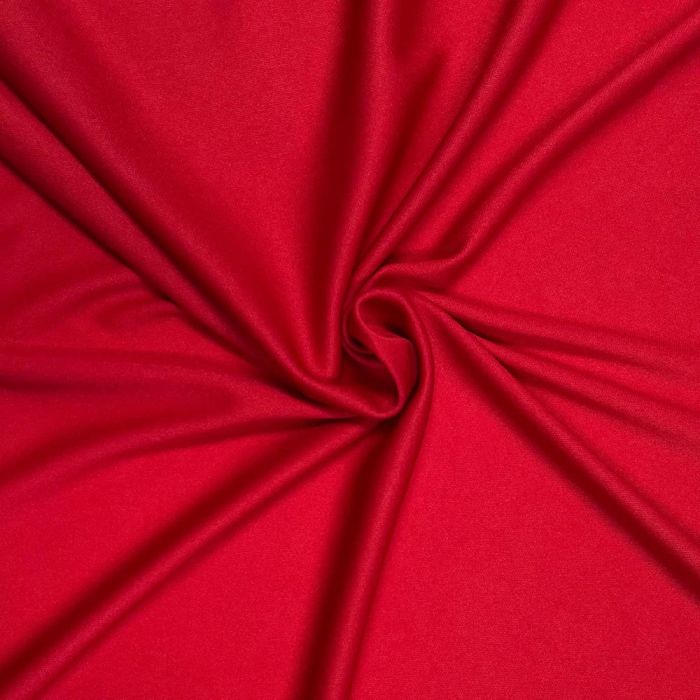 Medvilninis trikotažas (interlock) raudonas||TavoSapnas