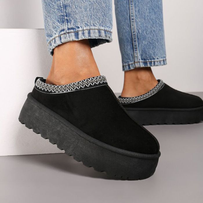Šiltos moteriškos šlepetės Black, 38 dydis||TavoSapnas