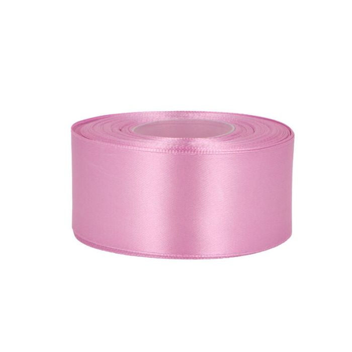 Juostelė atlasinė rožinė 38mm||TavoSapnas