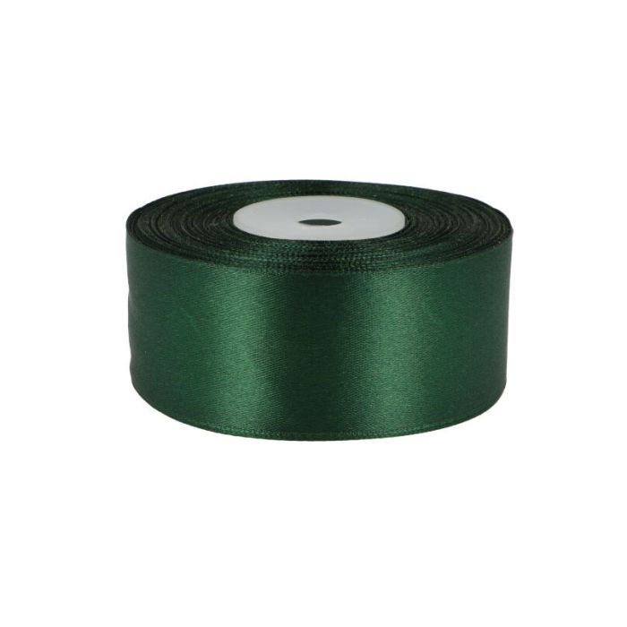 Juostelė atlasinė tamsiai žalia 38mm||TavoSapnas