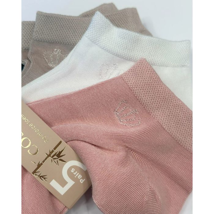 Moteriškos parfumuotos bambukinės kojinės 5 vnt., 35-38 dydis||TavoSapnas