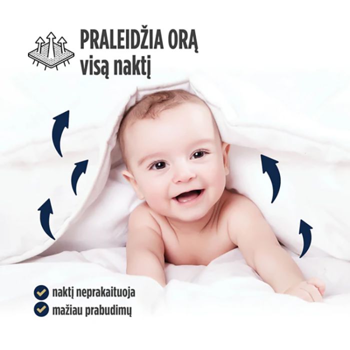 Antklodė ir pagalvė My First Duvet and Pillow su bambuku, 100x140, 40x60 cm||TavoSapnas