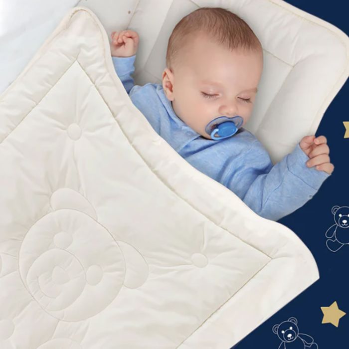 Antklodė ir pagalvė My First Duvet and Pillow su bambuku, 100x140, 40x60 cm||TavoSapnas