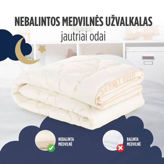 Universali antklodė Junior Duvet su bambuku, 140x200 cm||TavoSapnas