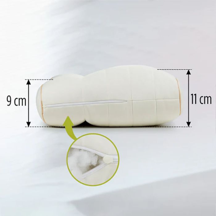 Anatominė pagalvė Bamboo su bambuko pluoštu, 50x70 cm||TavoSapnas