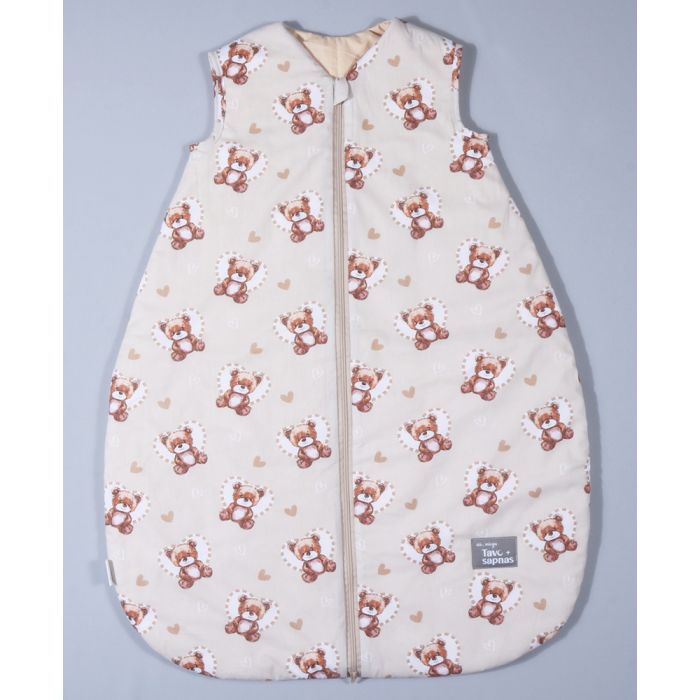 Šiltas miegmaišis su dvipusiu užtrauktuku Teddy Love, 110 cm||TavoSapnas