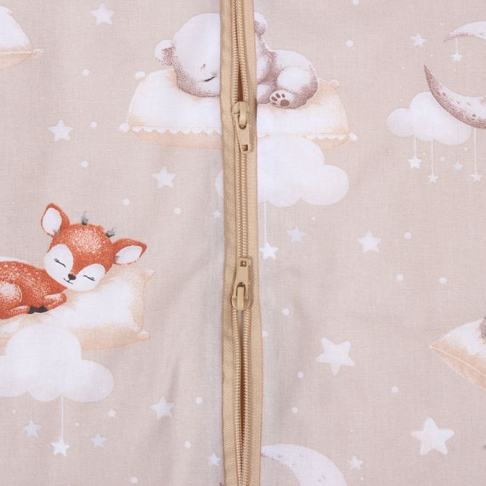 Šiltas miegmaišis su dvipusiu užtrauktuku Minkštas sapnas, 90 cm||TavoSapnas