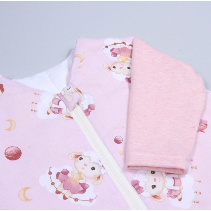 Šiltas miegmaišis su rankovėmis Avytės, 70 cm||TavoSapnas