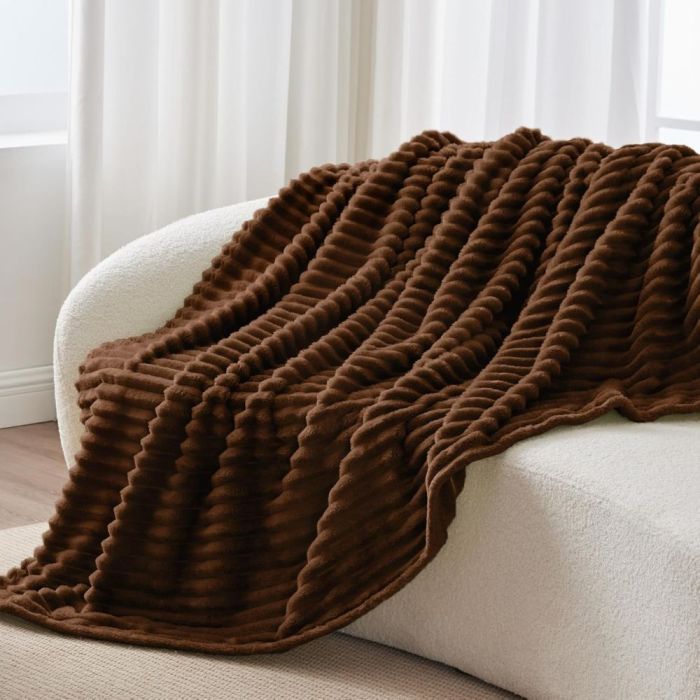 Super Soft pliušo pledas-lovatiesė, 200x220 cm||TavoSapnas