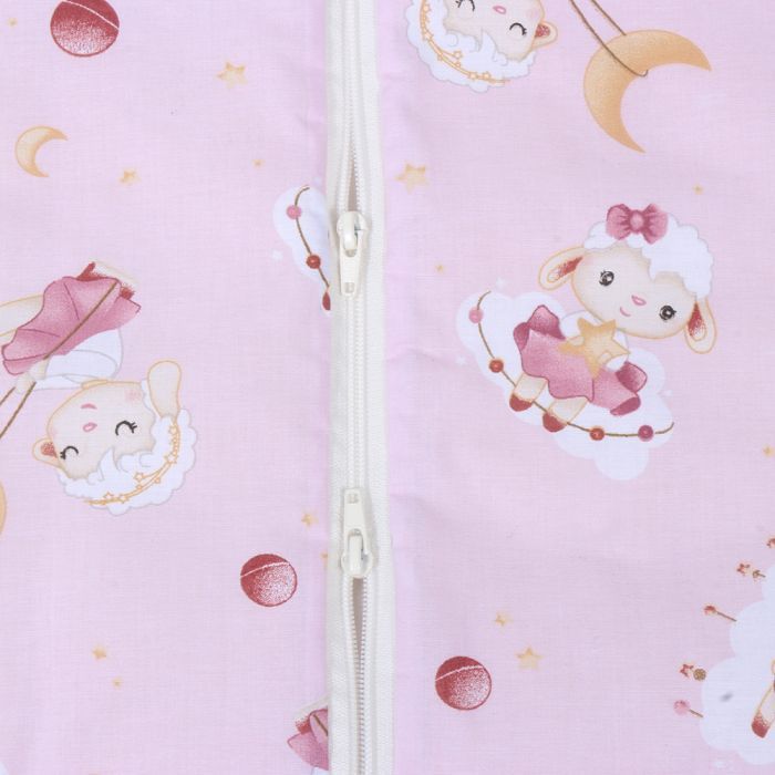 Šiltas miegmaišis su rankovėmis Avytės, 90 cm||TavoSapnas