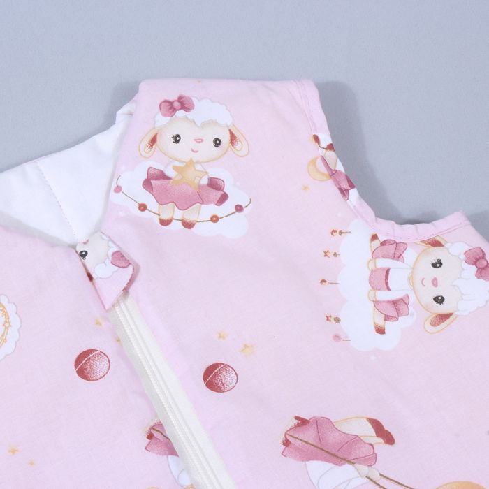 Šiltas miegmaišis su dvipusiu užtrauktuku Avytės, 110 cm||TavoSapnas