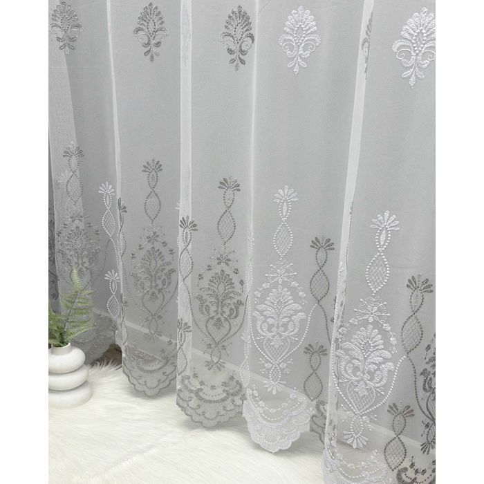 Dieninės užuolaidos audinys Argento, aukštis 305 cm||TavoSapnas