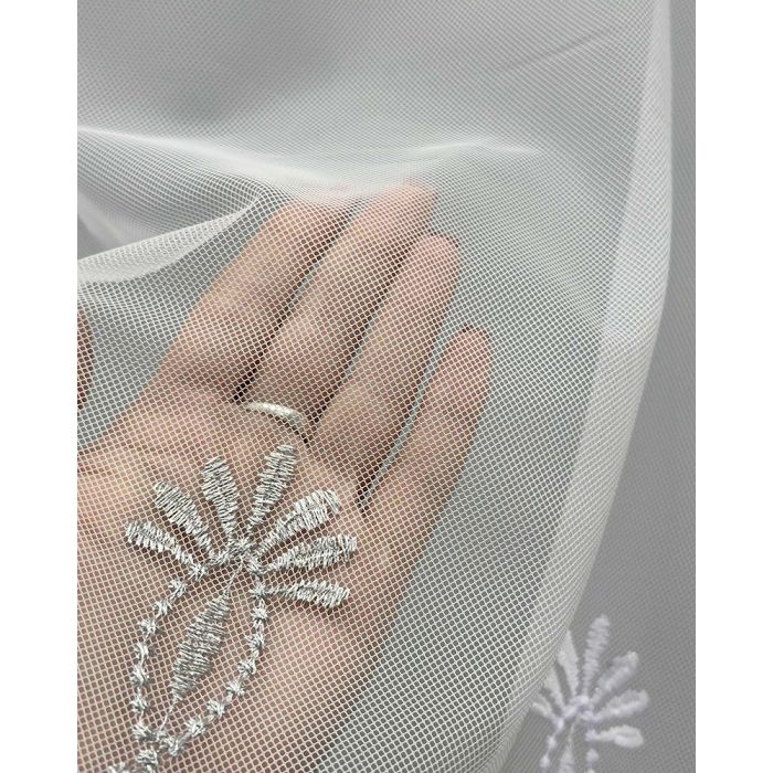 Dieninės užuolaidos audinys Argento, aukštis 305 cm||TavoSapnas