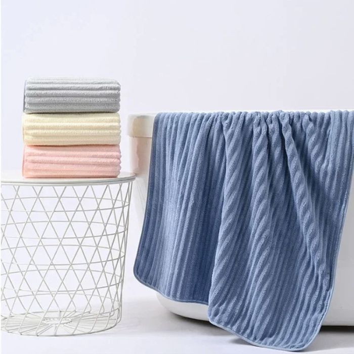 Rankšluostis Jeans Stripes, 50x100 cm||TavoSapnas