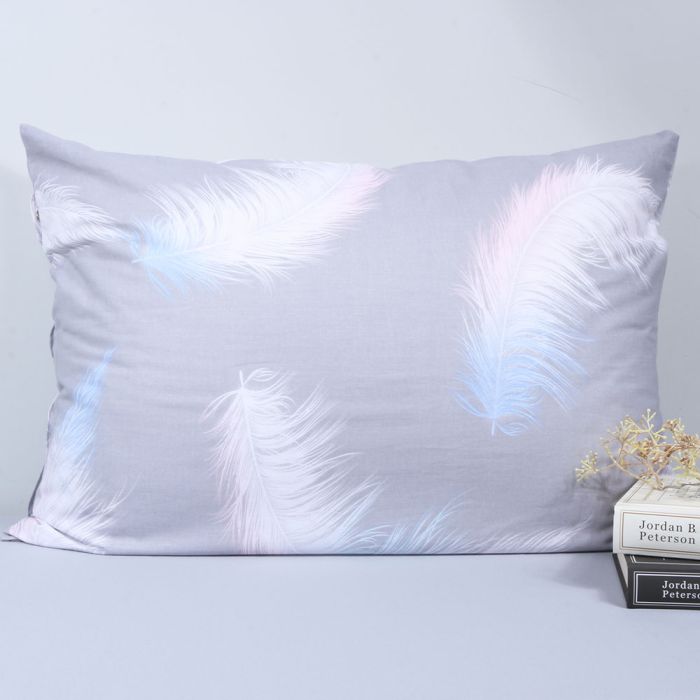 Medvilninis pagalvės užvalkalas, su užtrauktuku||TavoSapnas