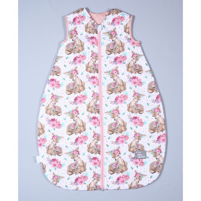 Šiltas miegmaišis su dvipusiu užtrauktuku Mamos meilė, 120 cm||TavoSapnas