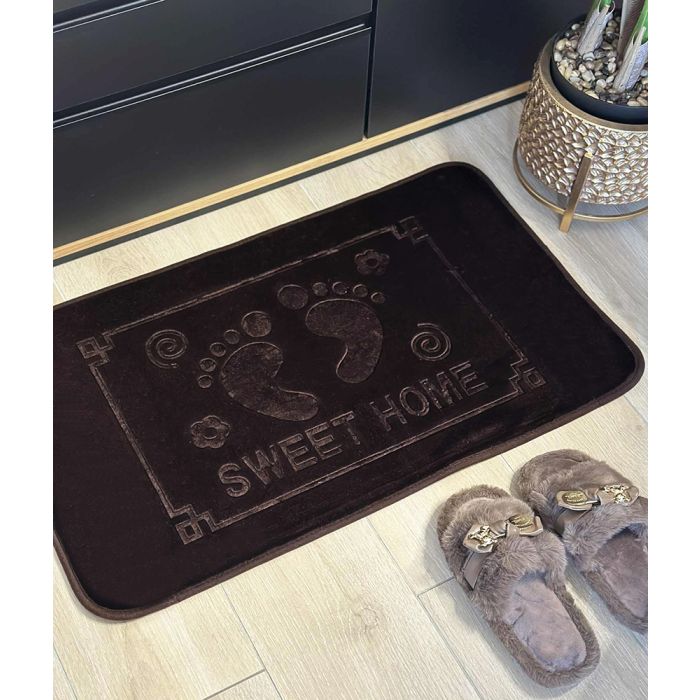 Vonios kilimėlis Brown, 50x80 cm||TavoSapnas