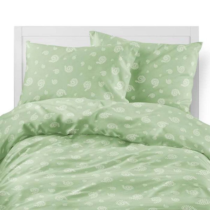 Kolekcinės flanelės patalynės komplektas Green Haven, 200x220, 70x80 cm||TavoSapnas