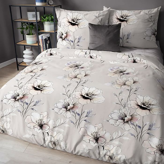 Kolekcinės flanelės patalynės komplektas Magic Flower, 200x220, 70x80 cm||TavoSapnas