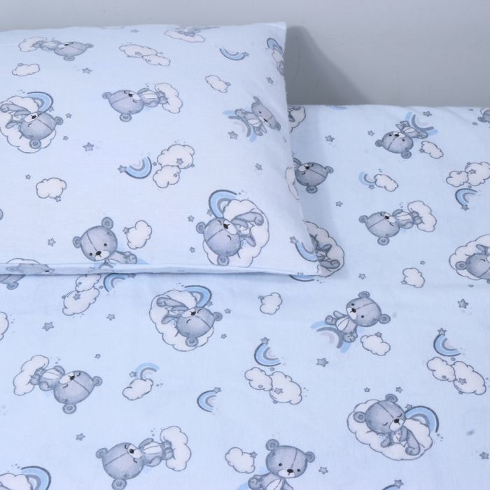 Flanelinis patalynės komplektas kūdikiams Dream, 90x120, 40x60 cm||TavoSapnas
