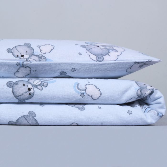 Flanelinis patalynės komplektas kūdikiams Dream, 110x140, 40x60 cm||TavoSapnas