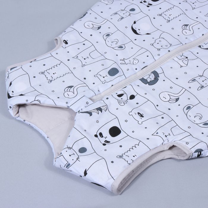 Šiltas miegmaišis su dvipusiu užtrauktuku Miško sapnai, 120 cm||TavoSapnas