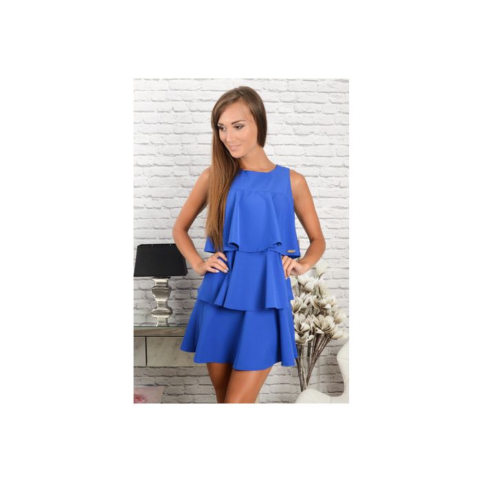 Puošnus audinys Barbie tamsiai mėlynas, likutis 0.25x1.40m||TavoSapnas