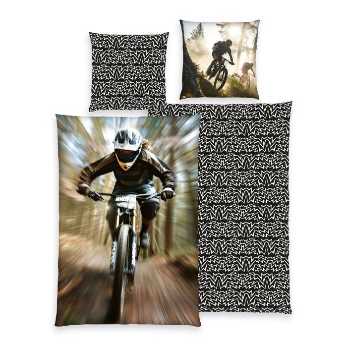 Patalynės komplektas Speed, 135x200, 80x80 cm||TavoSapnas