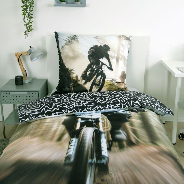 Patalynės komplektas Speed, 135x200, 80x80 cm||TavoSapnas