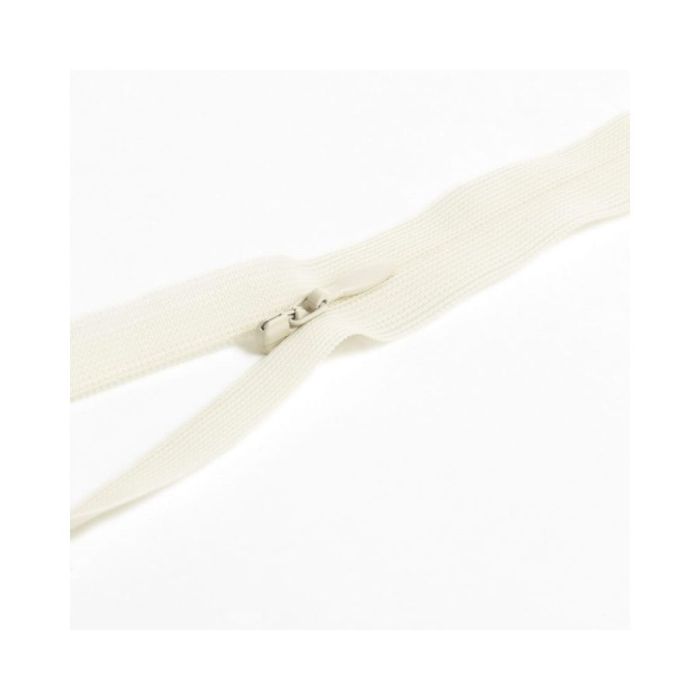 Užtrauktukas paslėptas vanilinis, 60 cm||TavoSapnas