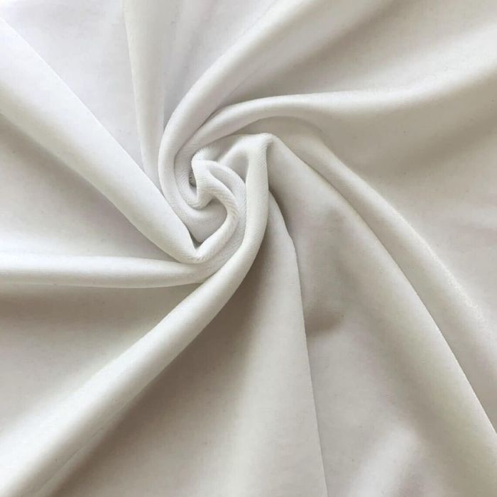 New Soft Veliūras Milk White, 1.30x1.50m||TavoSapnas