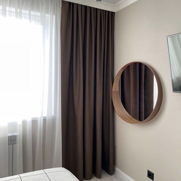 Matuojama naktinė užuolaida Blackout, likutis 0.45x2.90m||TavoSapnas