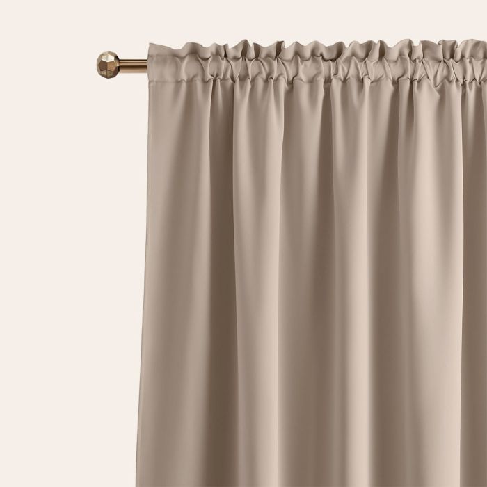 Naktinių užuolaidų audinys Blackout Classic, likutis 0.45x2.90m||TavoSapnas