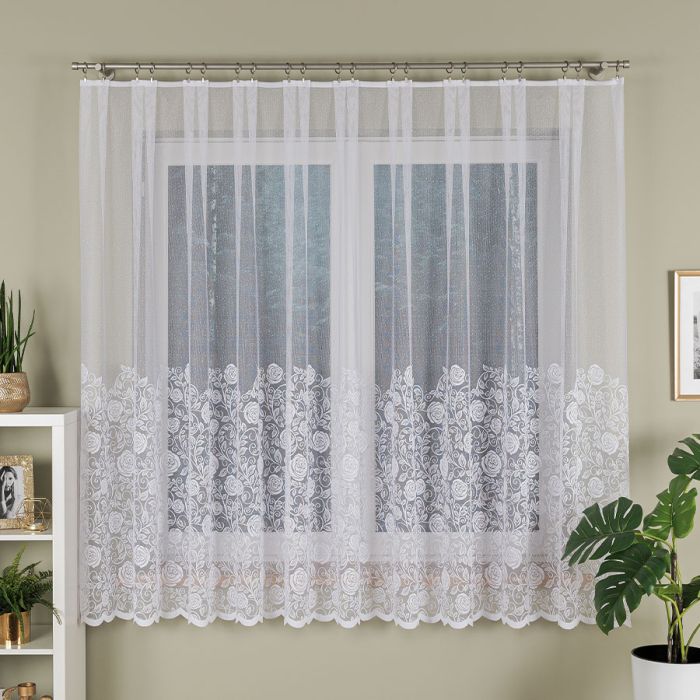 Matuojama žakardinė užuolaida Mishel, aukštis 180 cm||TavoSapnas