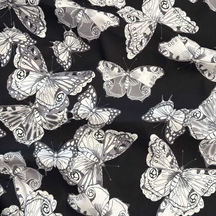 Medvilninis audinys (poplin) su elastanu, 1.25x1.40m||TavoSapnas