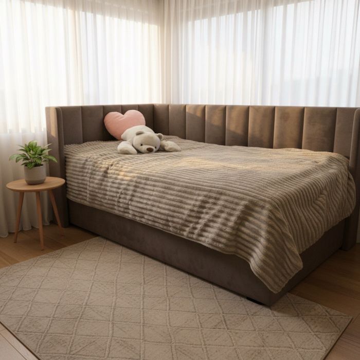 Lovatiesė Soft Natural, 140x210 cm||TavoSapnas