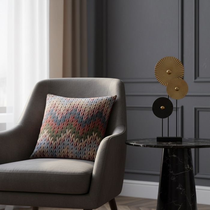 Pagalvėlės užvilkimas Zig-Zag, 43x43 cm||TavoSapnas