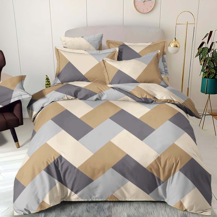 Patalynės komplektas Warm Lines, 160x200, 70x70 cm||TavoSapnas