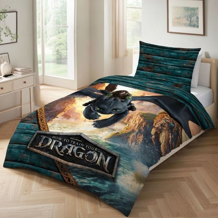 Patalynės komplektas Dragon, 135x200, 80x80 cm||TavoSapnas