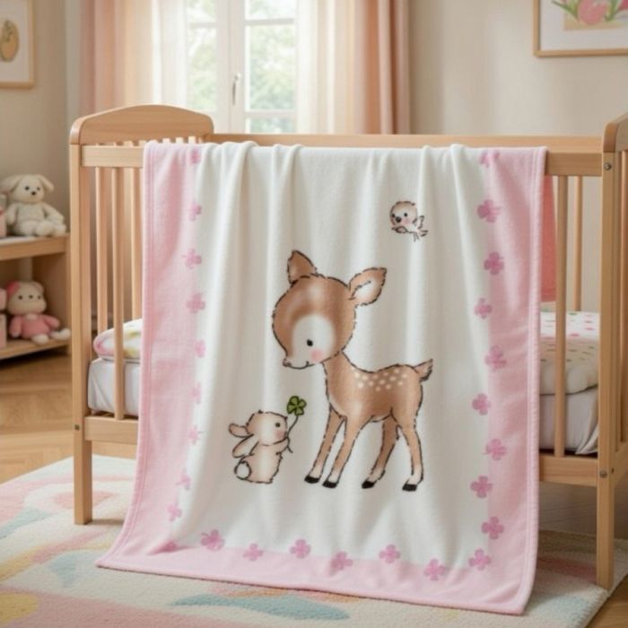 Pliušo pledukas Stirnaitė, 75x100 cm||TavoSapnas