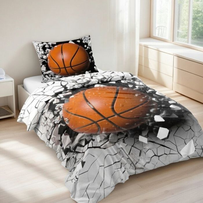 Patalynės komplektas Basketball, 135x200, 80x80 cm||TavoSapnas